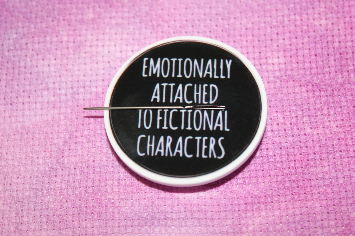 Emotionally Attached To Fictional Characters Needle Minder