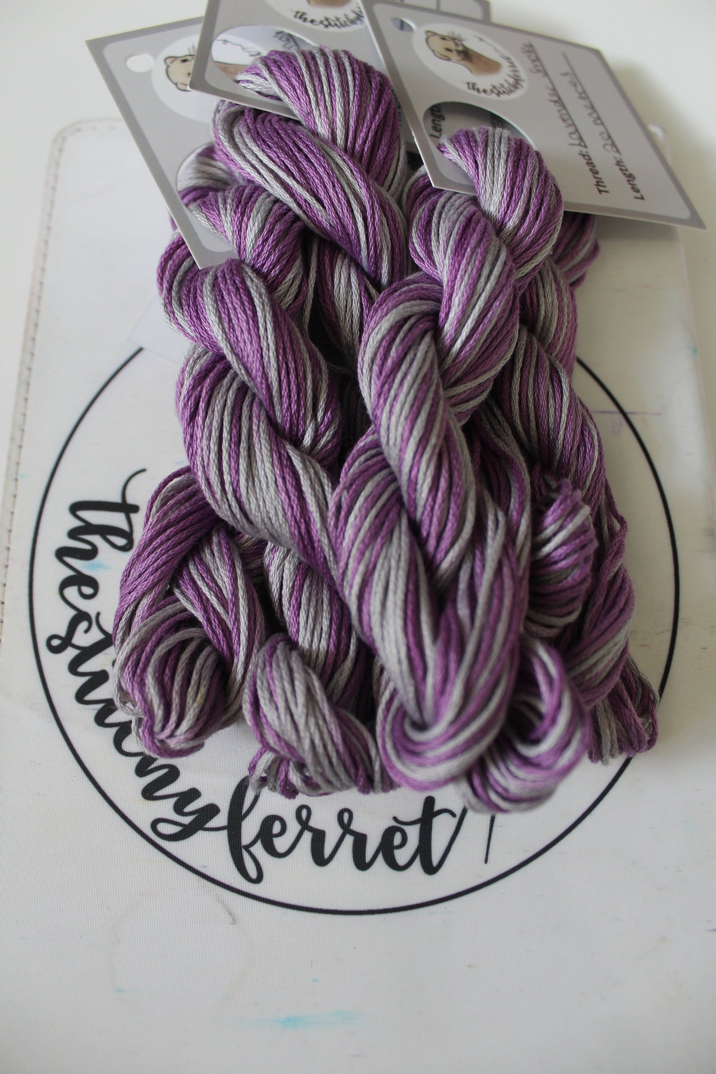 Lavender Smoke 20 metre 6-strand floss