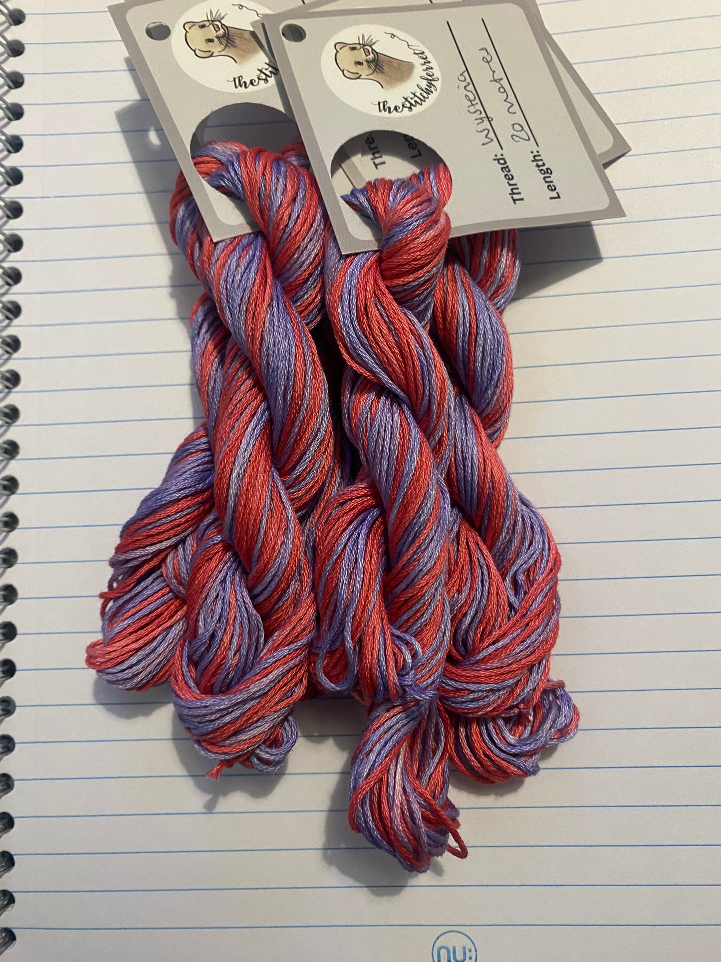 Wysteria 20 metre 6-strand floss