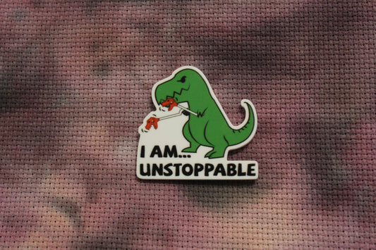Dinosaur Snarky Needle Minder
