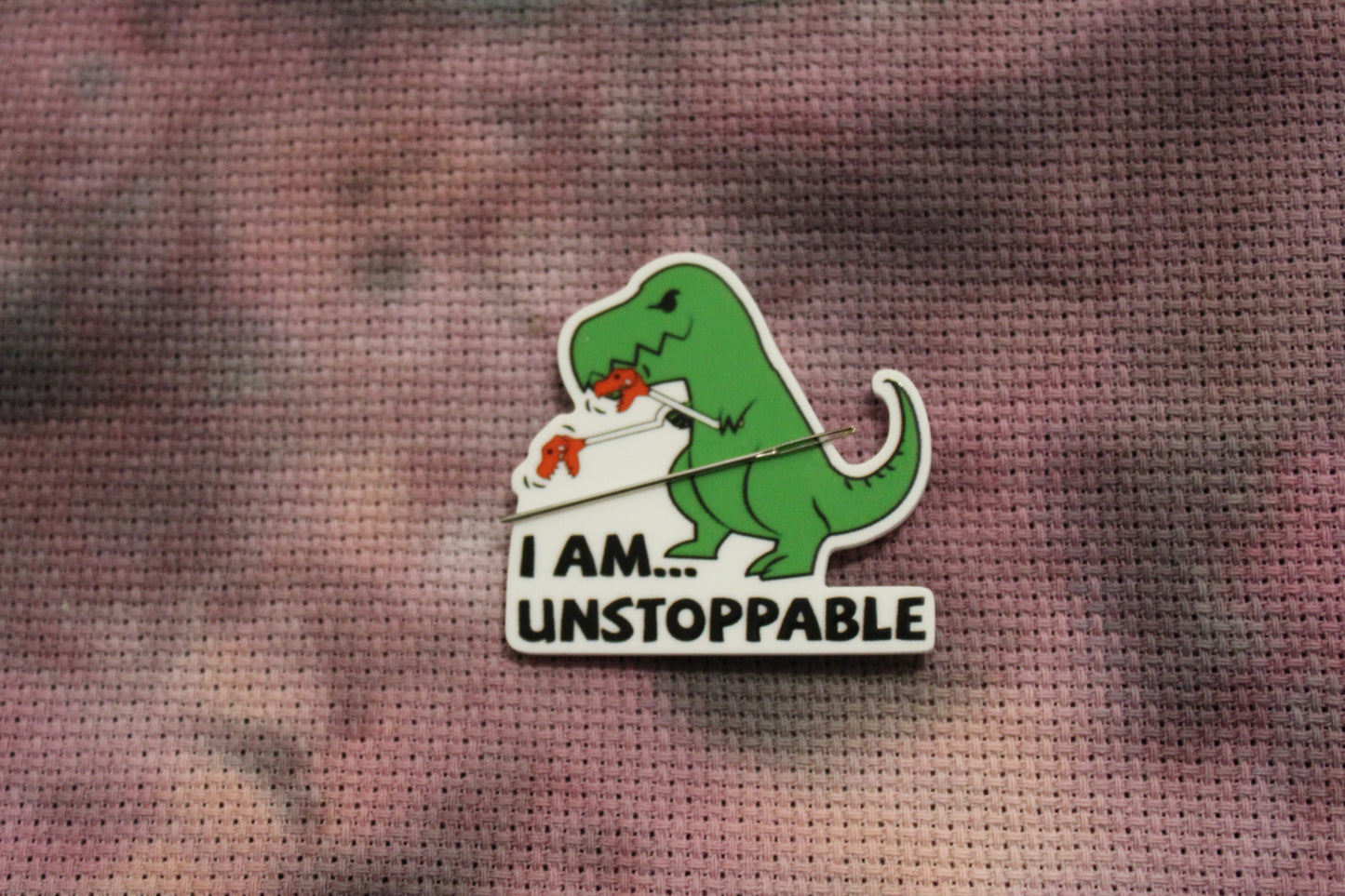 Dinosaur Snarky Needle Minder