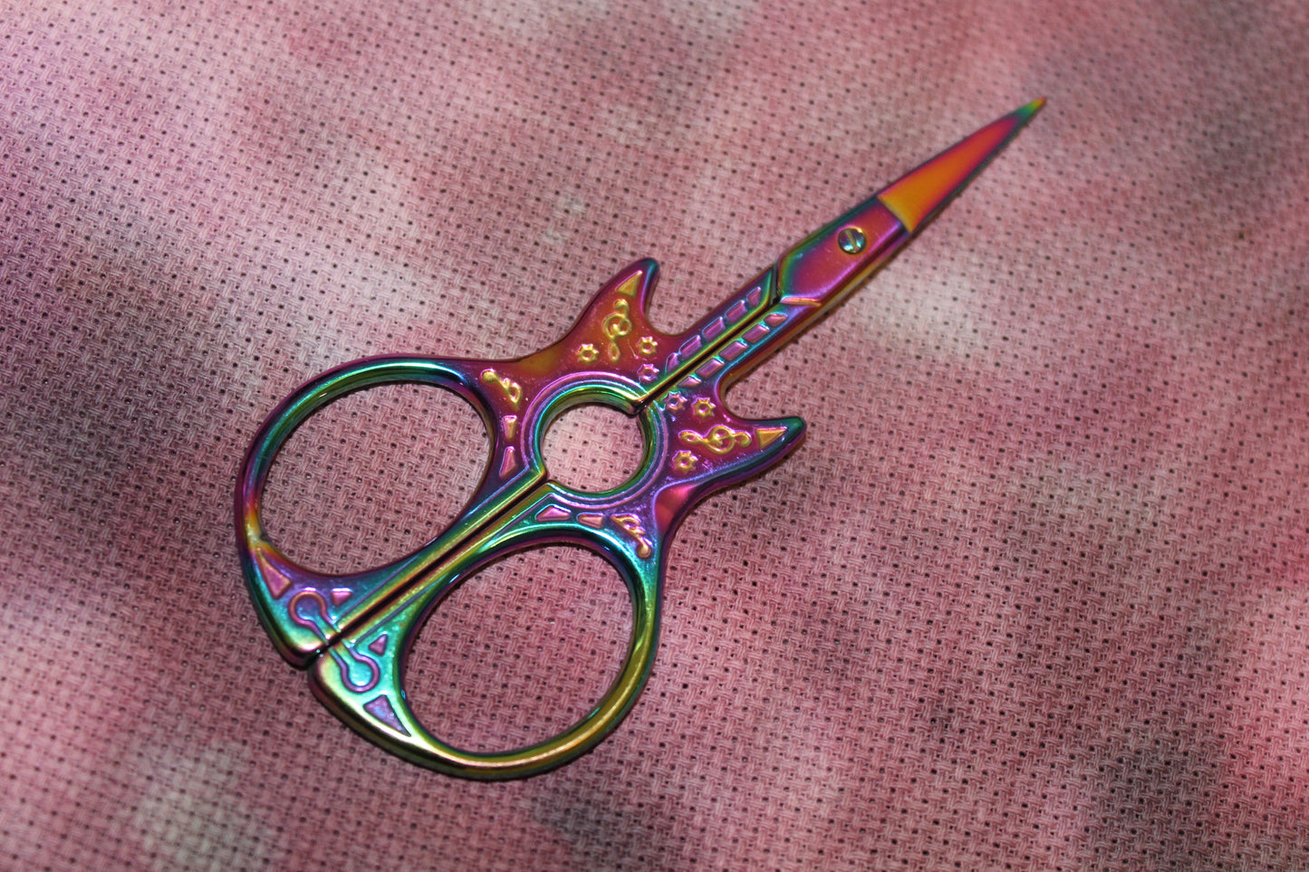 Guitar Embroidery Scissors
