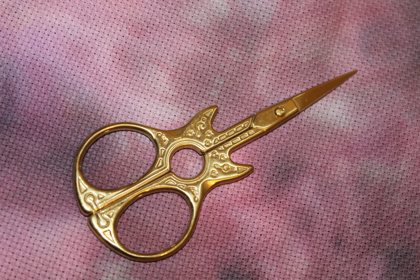 Guitar Embroidery Scissors