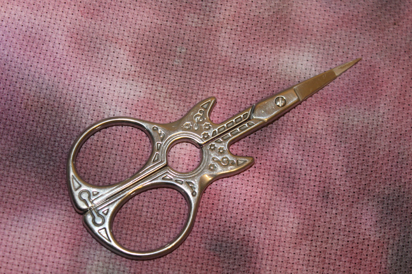Guitar Embroidery Scissors