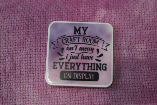 Craft Room Needle Minder