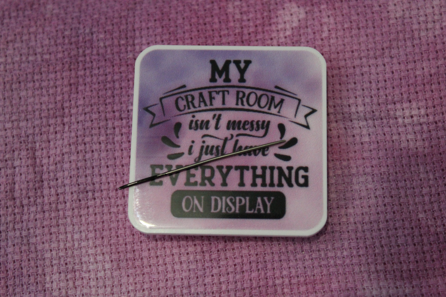 Craft Room Needle Minder