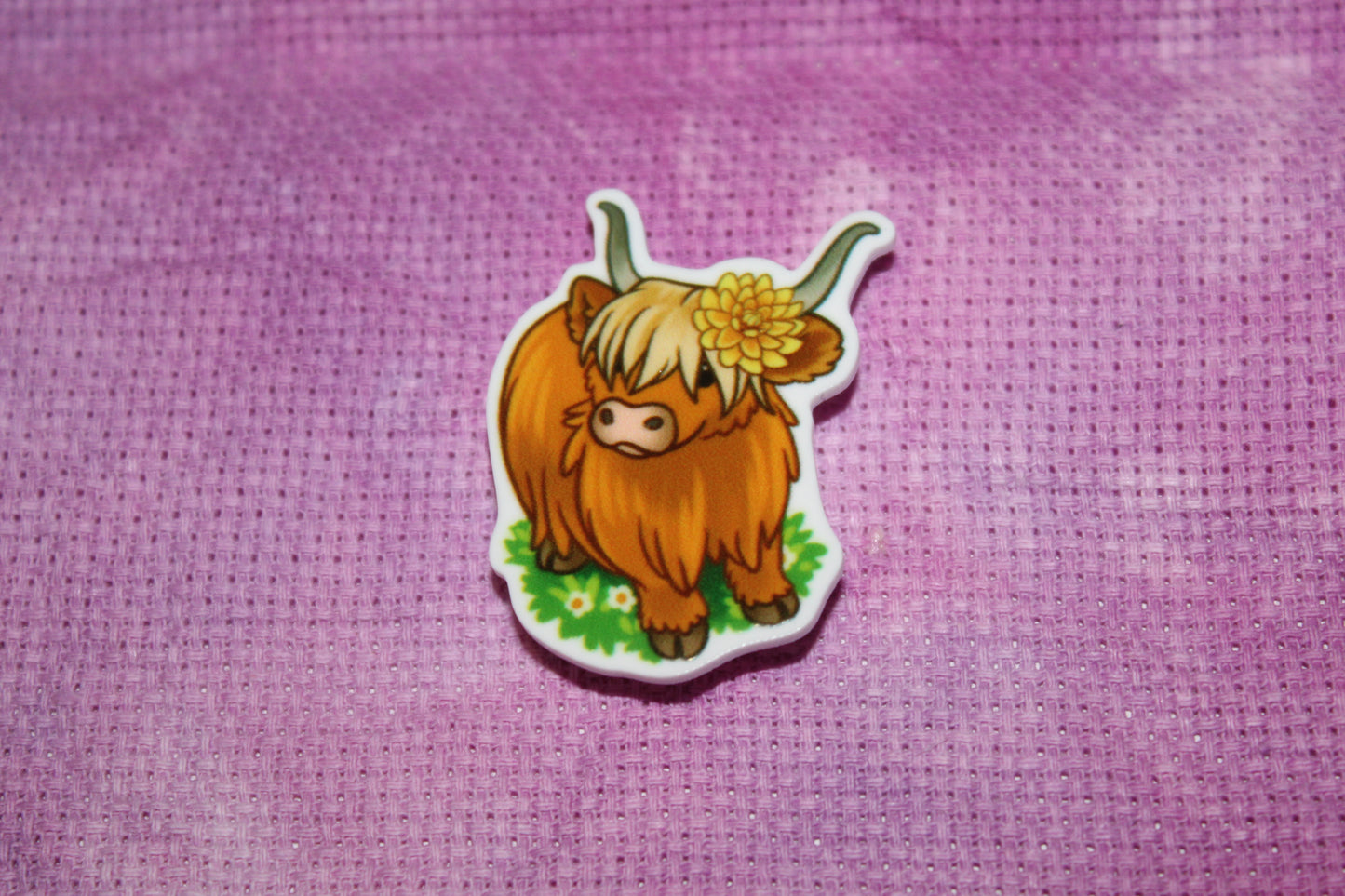 Highland Cow Needle Minder