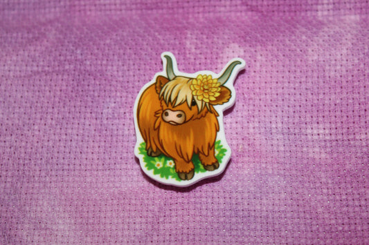 Highland Cow Needle Minder