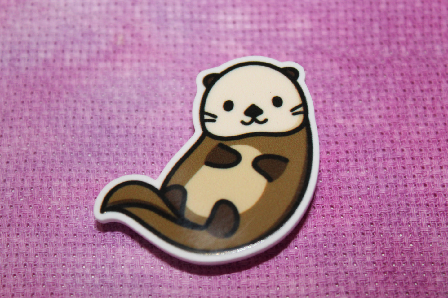 Cute Otter Needle Minder